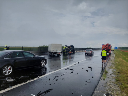 20230607 Tolna, M6 - műszaki mentés