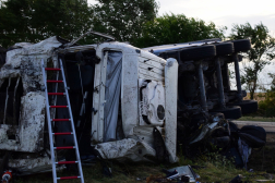 Halálos baleset a hatos számú főúton