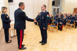 Tiszti fogadalom és elismerések