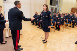 Tiszti fogadalom és elismerések