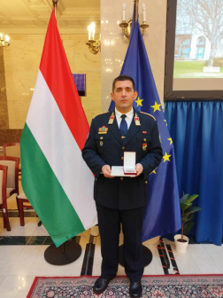 Elismerésben részesült a paksi polgári védelmi felügyelő