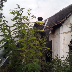 Kajdacs, Kossuth utca - családi ház tűzeset