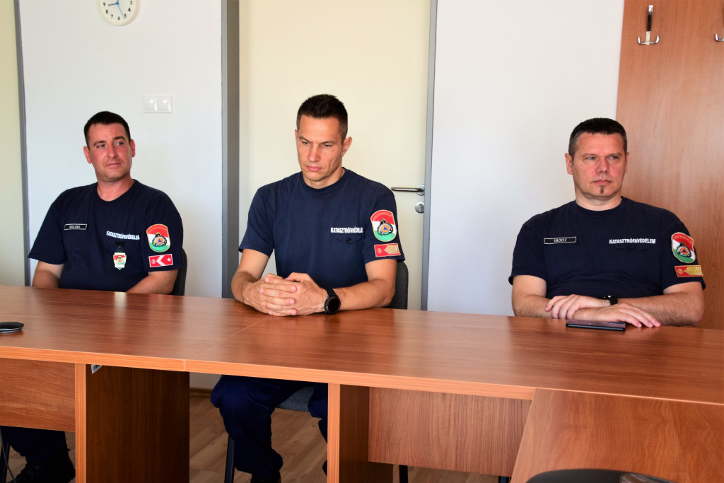 Felszerelő tűzoltó