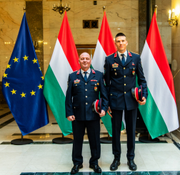 Tolna vármegyei tűzoltók a Belügyminisztérium rendezvényén_