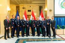 Tolna vármegyei tűzoltók a Belügyminisztérium rendezvényén_