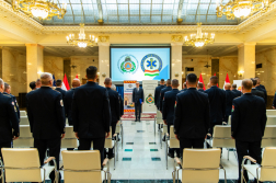 Tolna vármegyei tűzoltók a Belügyminisztérium rendezvényén_