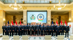 Tolna vármegyei tűzoltók a Belügyminisztérium rendezvényén_
