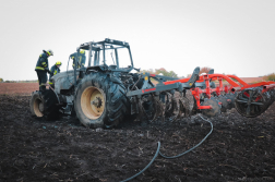 Medgyespuszta -traktor tűzeset