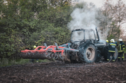 Medgyespuszta -traktor tűzeset