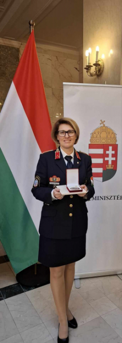 Tolna vármegyei díjazott a Magyar Rendvédelmi Kar ünnepségén