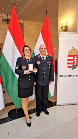 Tolna vármegyei díjazott a Magyar Rendvédelmi Kar ünnepségén