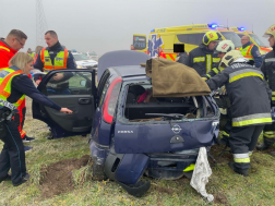 Szekszárd Palánki út - közlekedési baleset