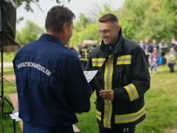Tolna vármegye tűzoltói is helyt álltak a X. Turul Lépcsőfutó Bajnokságon