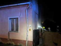 Dombóvár - villanyóra tűzeset