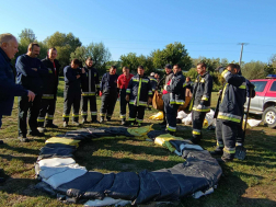 Sikeres minősítő gyakorlaton bizonyított a Thelena járási mentőcsoport