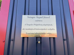 Új tűzoltószertár épült Tengelicen