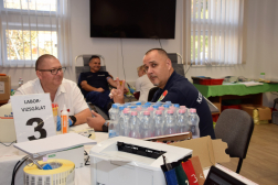 Véradás a Tolna Vármegyei Katasztrófavédelmi Igazgatóságon