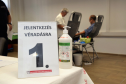 Véradás a Tolna Vármegyei Katasztrófavédelmi Igazgatóságon