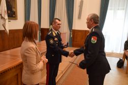 Elismerésben részesült az Igazgatóság főtisztje