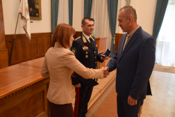 Elismerésben részesült az Igazgatóság főtisztje