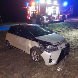 Őcsény - közúti baleset