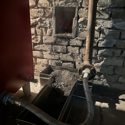 Paks Fehérvári út - kéménytűz