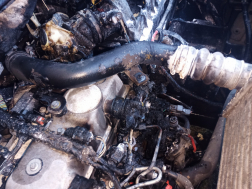 20251030 Bölcske - autó tűzeset