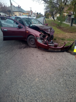 Dombóvár, Tóth Ede utca - baleset