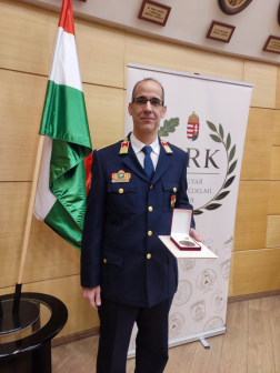 Tolna vármegyei díjazott a Magyar Rendvédelmi Kar ünnepségén