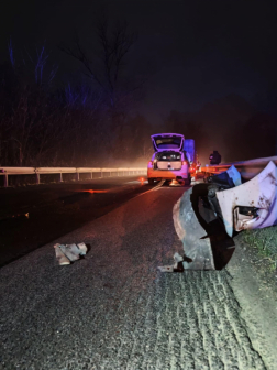 55-ös számú főút - közlekedési baleset
