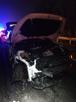 55-ös számú főút - közlekedési baleset