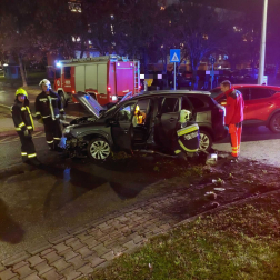 Szekszárd - közlekedési baleset