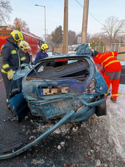 Szekszárd - közlekedési baleset
