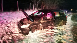 Paks, hatos út - baleset