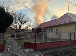 Tűzeset Sióagárdon