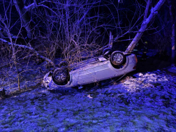 Gyönk - közúti baleset