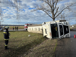 Mágocs - kamion baleset