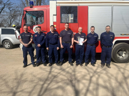 A dombóvári tűzoltók képviselik Tolna vármegyét az országos versenyen