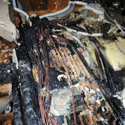 Mórágy - kigyulladt szárítógép