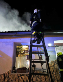 Mórágy - kigyulladt szárítógép