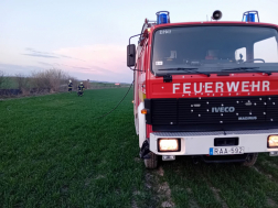 Szabadtéri tűzeset Gerjen külterületén