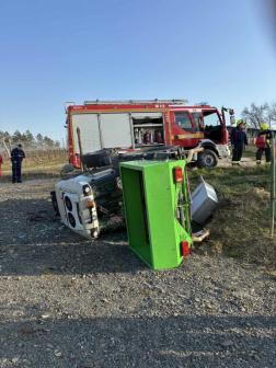 20260319 Mőcsény -felborult traktor