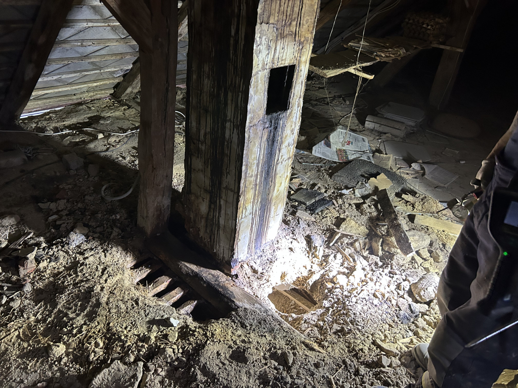 Mekényes kéménytűz