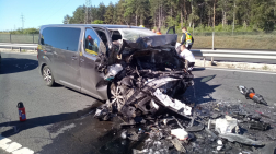 20260518 M6-os autópálya 117. kmsz. - baleset