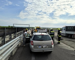 Bátaszék, M6 baleset