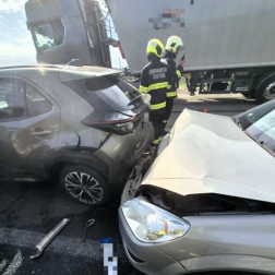 Bátaszék, M6 baleset