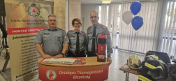 A tűzoltó-hivatással ismerkedhettek a pályaválasztás előtt álló fiatalok