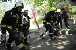 Tolna megyei tűzoltók a Pump and Run Bajnokságon