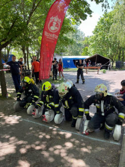 Tolna megyei tűzoltók a Pump and Run Bajnokságon